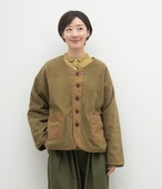 tukuroi by SUN VALLEY ツクロイ / コットン馬布 ピーチ起毛 × 裏フリース リバーシブル ジャケット