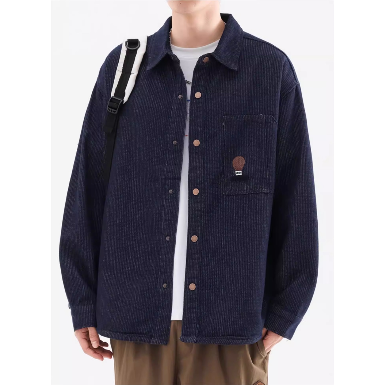 ボタンフロント レギュラーフィット カバーオール af0494