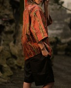 Bamboo leaf shirt 2color 【G1138】