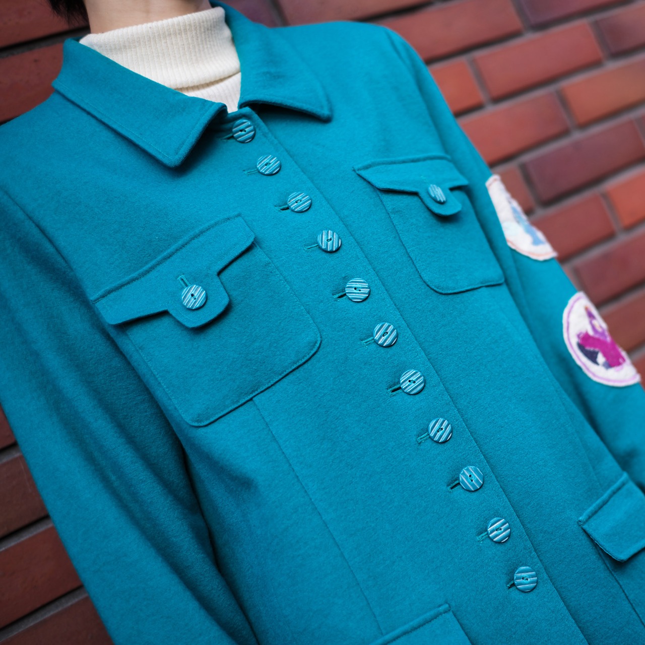 【一点物】Emblem Vivid Short Coat feat.umao