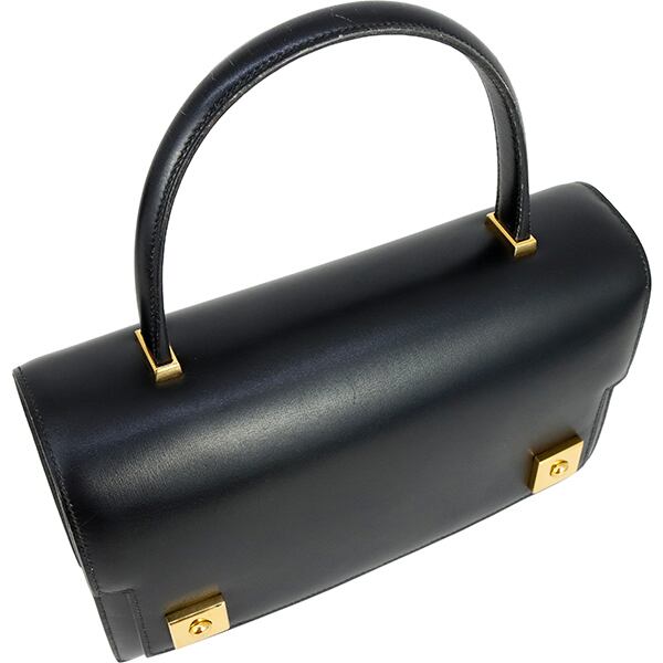 エルメス ピアノボックス カーフ ハンドバッグ Vintage HERMES エルメス ハンドバッグ ピアノ ボックスカーフ