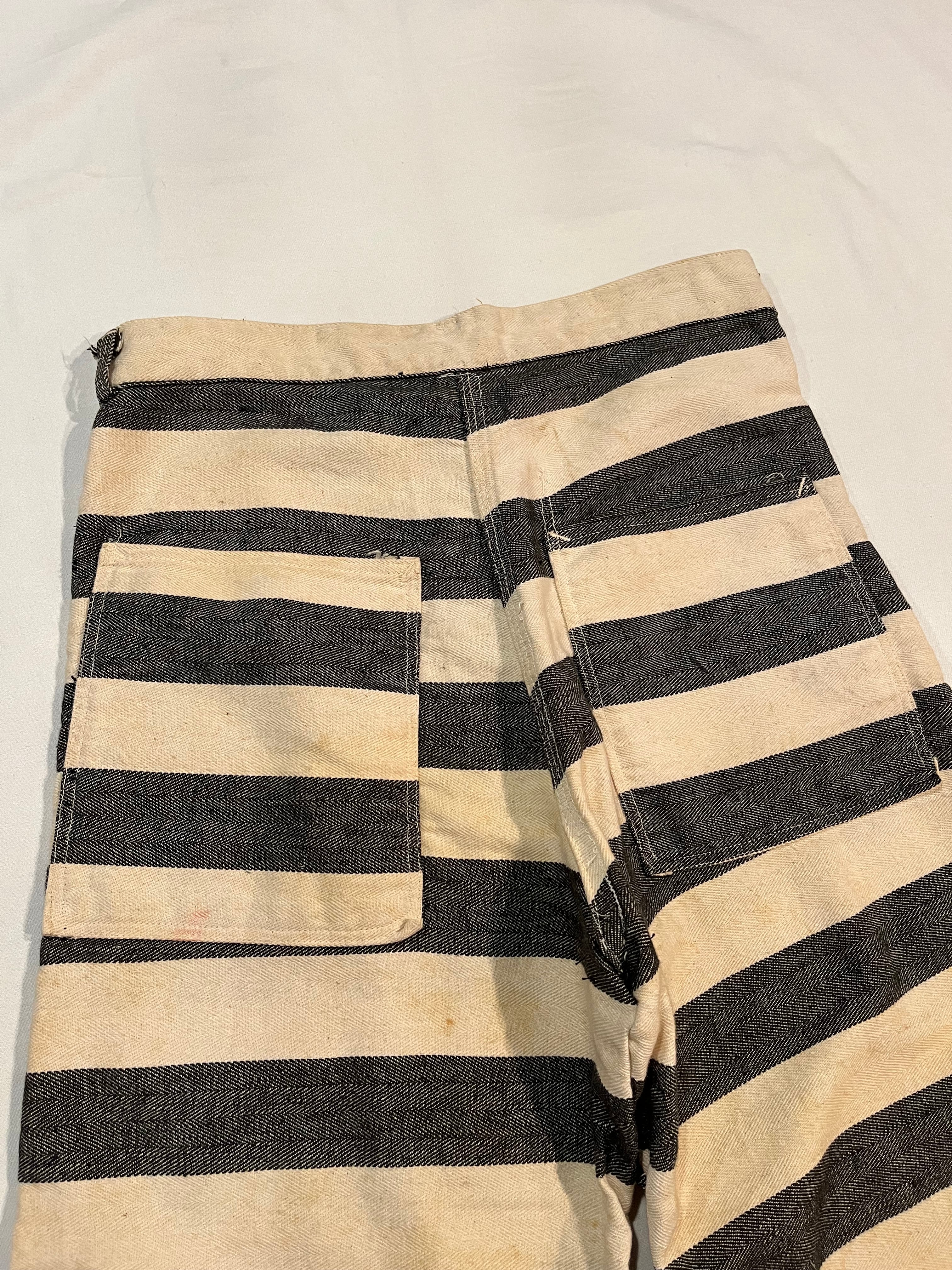 1940s〜 unknown cotton prisoner pant | Lily online shop