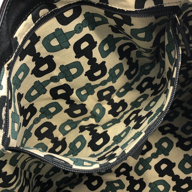 GUCCI グッチ アビー GG柄 ショルダーバッグ ブラック レザー トートバッグ vintage ヴィンテージ オールド 328sn8