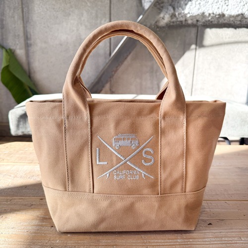 SURF BUS Tote Bag 【Beige】