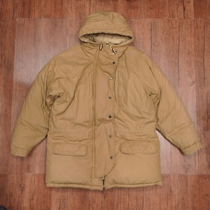 80s90s ralphlauren ダウンジャケット　XL/ラルフローレン　ベージュ　ヴィンテージ