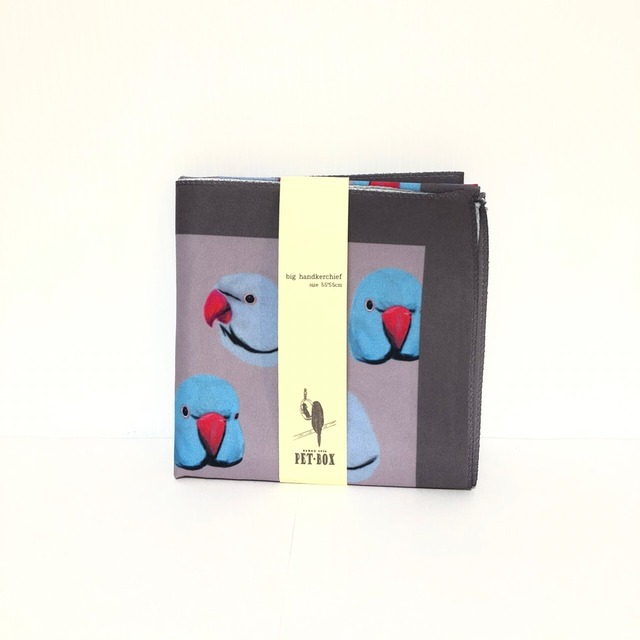 ワカケホンセイインコ バンダナ(特別デザインB)