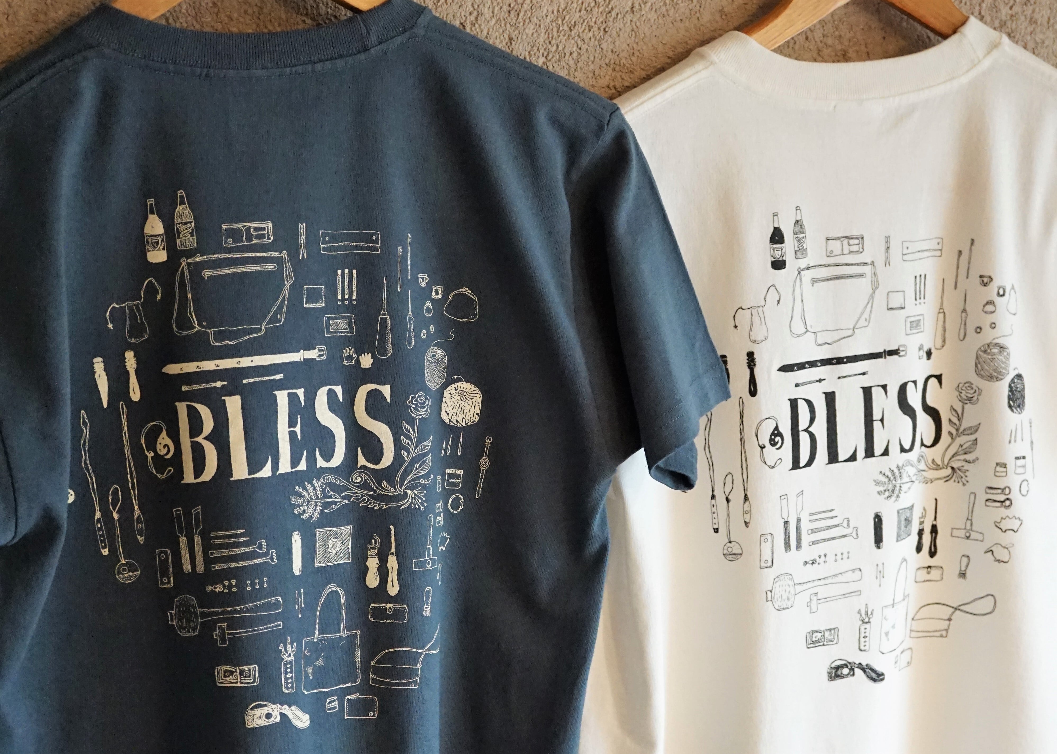 Shop T-shirt【BLESS】 | 革細工とニュージーランド雑貨のお店