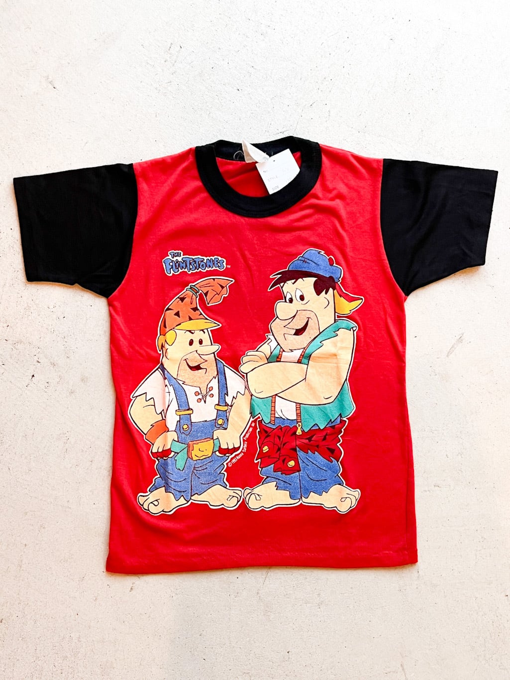 【130cm】VINTAGE 90's フリンストーン Tシャツ【10127】※