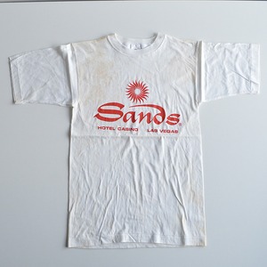 80s ラスベガス Sands カジノホテルTシャツ
