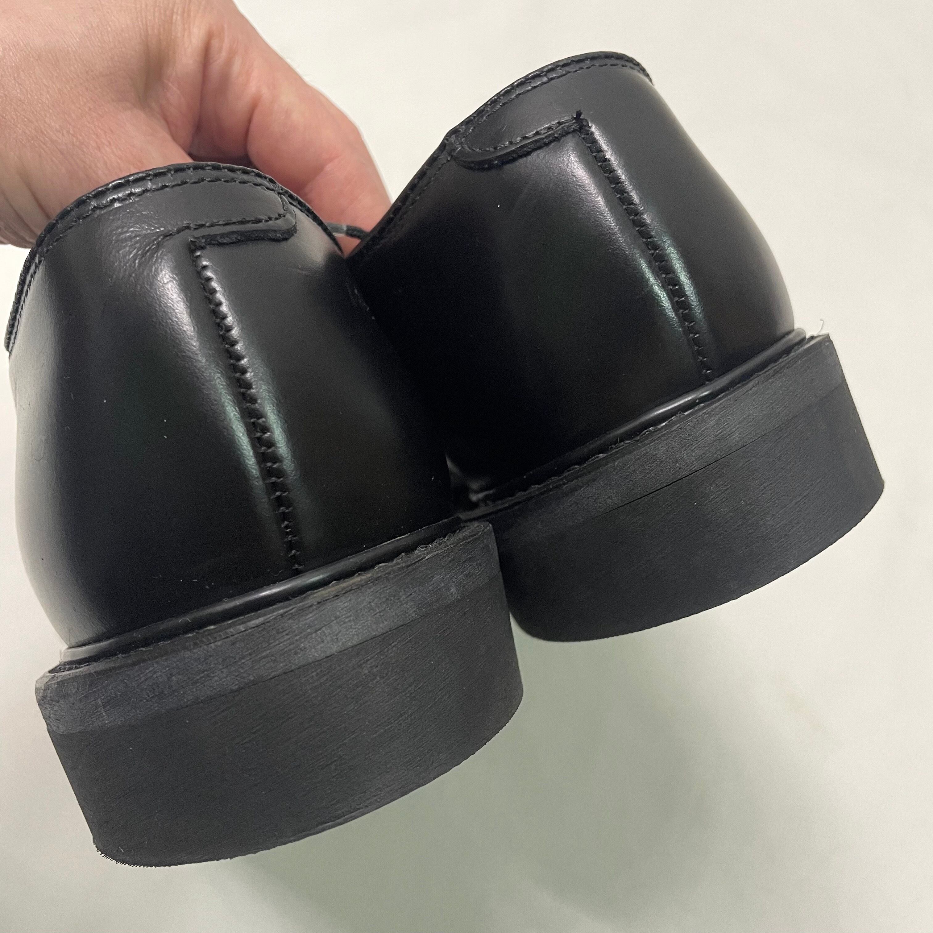 06's U.S.NAVY SERVICE SHOES BATES SIZE 7 1/2 D MINT CONDITION