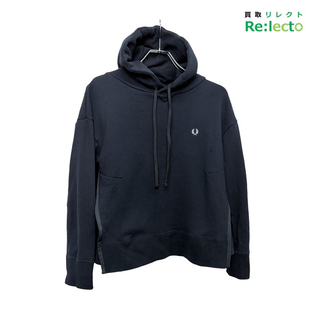 FRED PERRY フレッドペリー ショート丈 サイドスリット プルオーバー パーカー F5326 10
