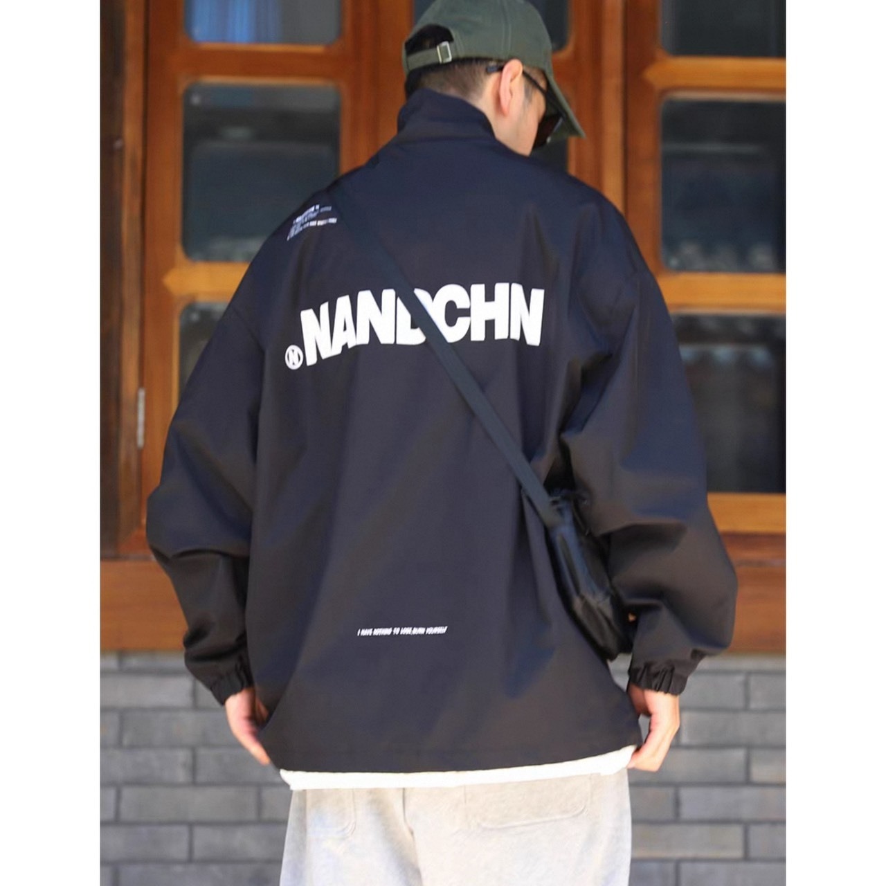 Back logo oversized track jacket 1279 - 4