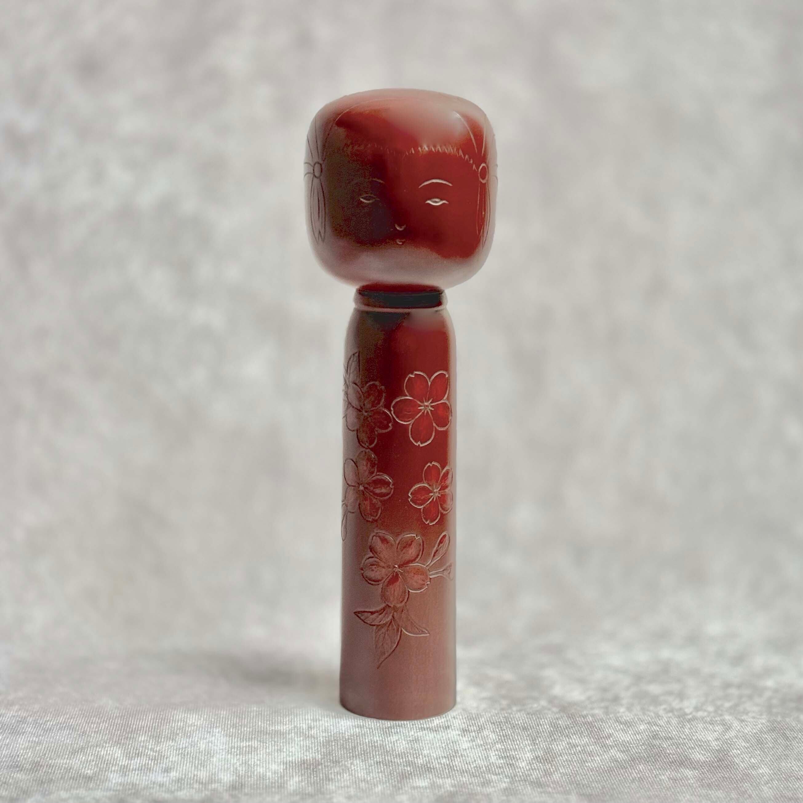 伝統工芸「鎌倉彫こけし」（No.52）