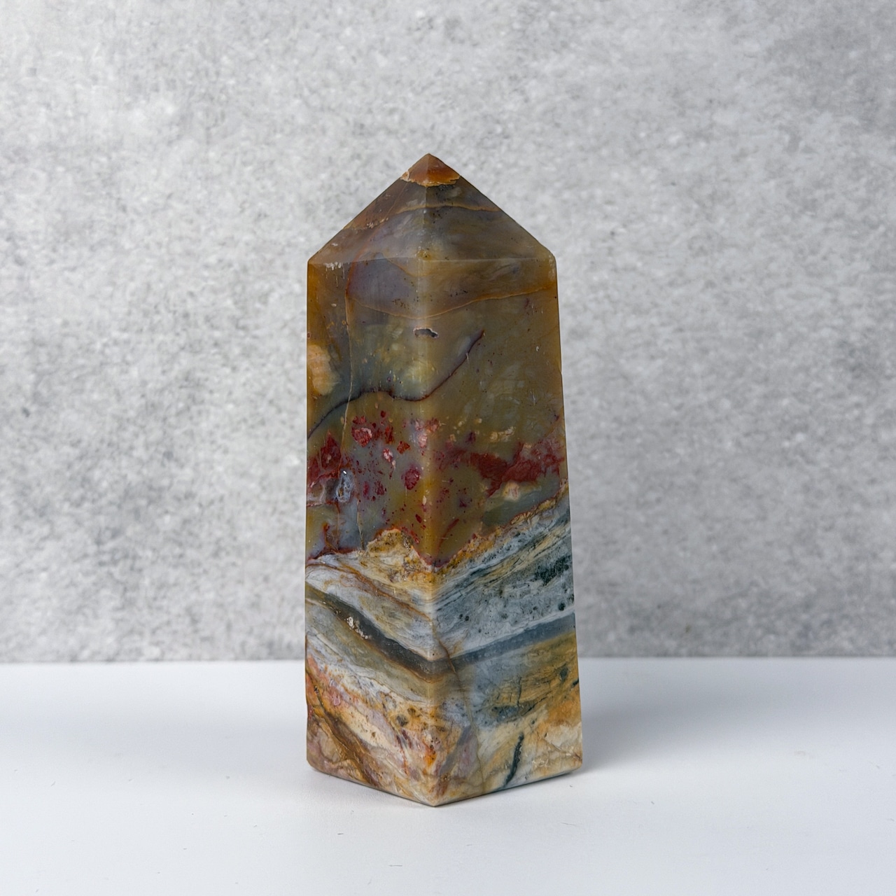 マルチカラージャスパー01 タワー * Jasper * 天然石