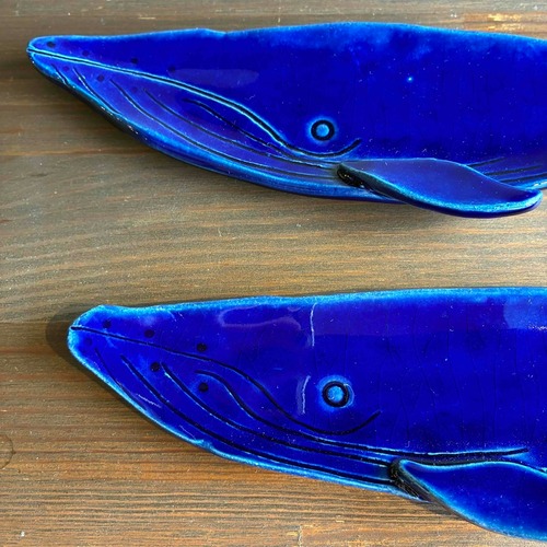 ザトウクジラのお香立て(青)　A　