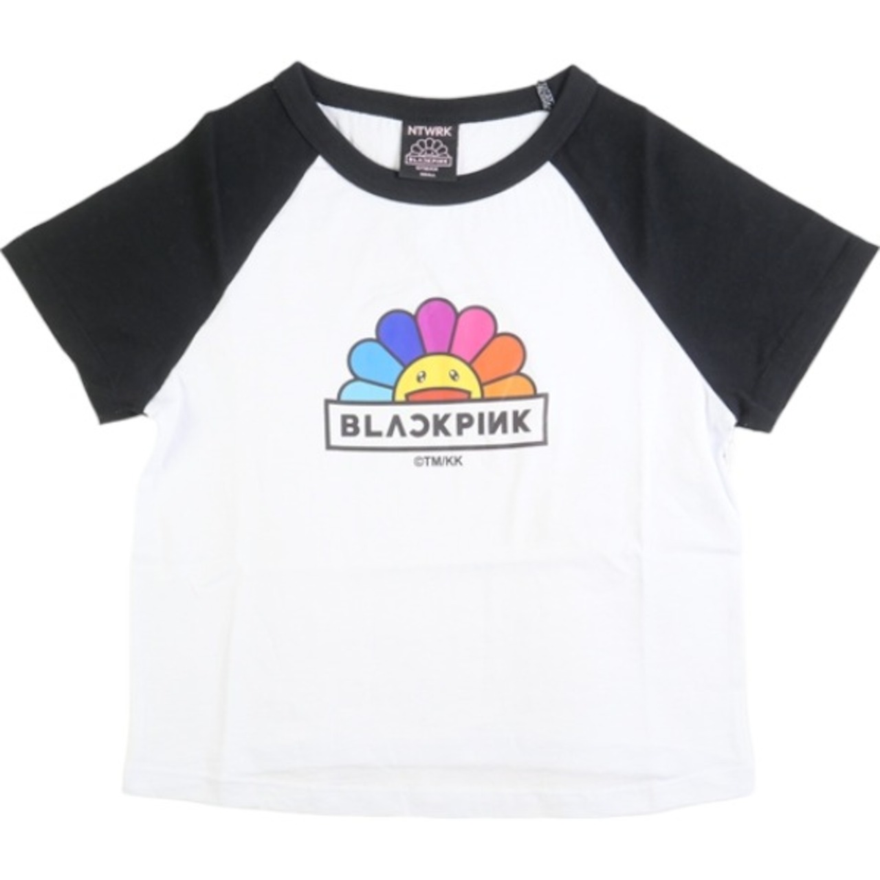 村上隆blackpink Tシャツ tee ラグランS - 半袖(Tシャツ)