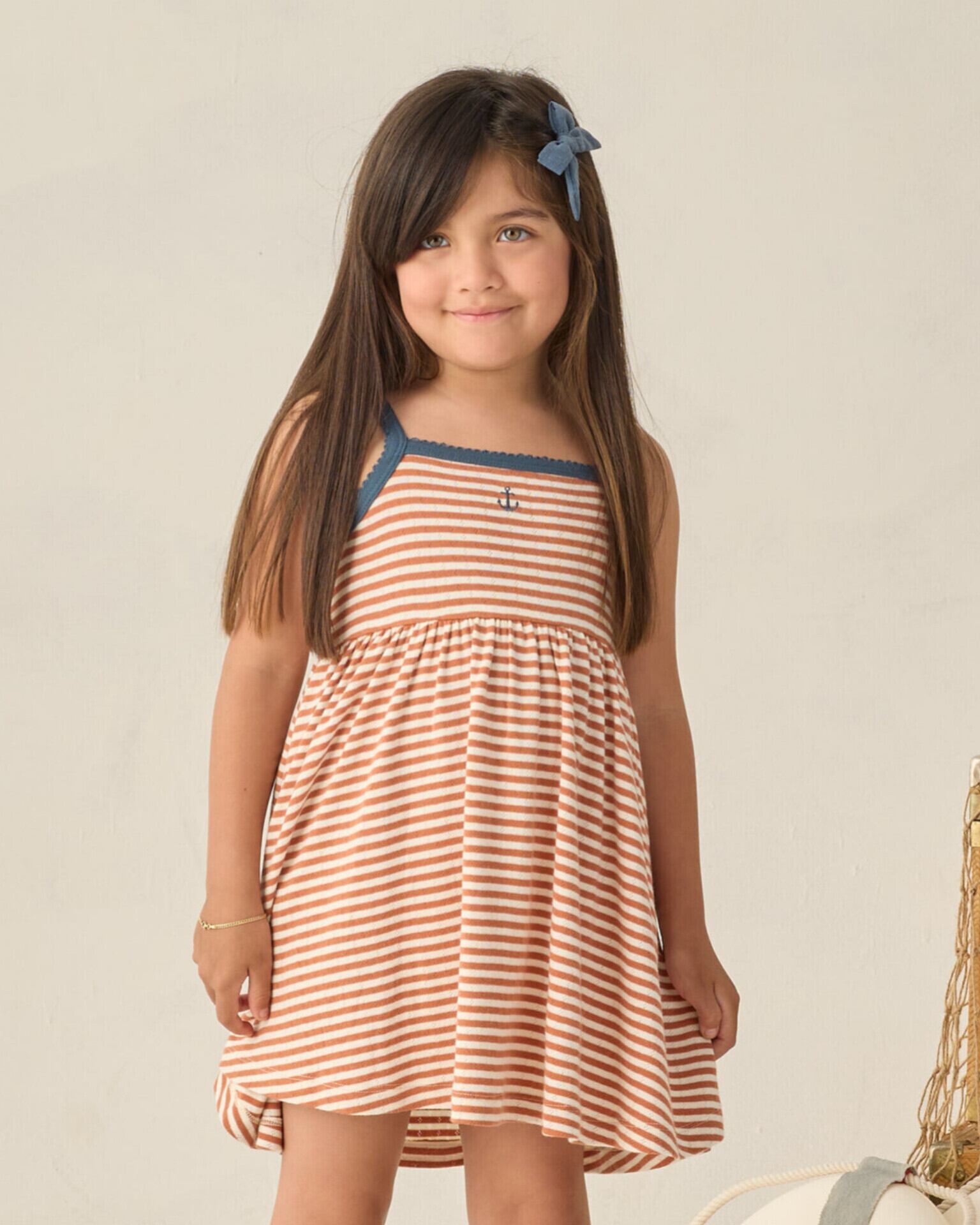 【Rylee+Cru】LEA DRESS / POPPY STRIPE