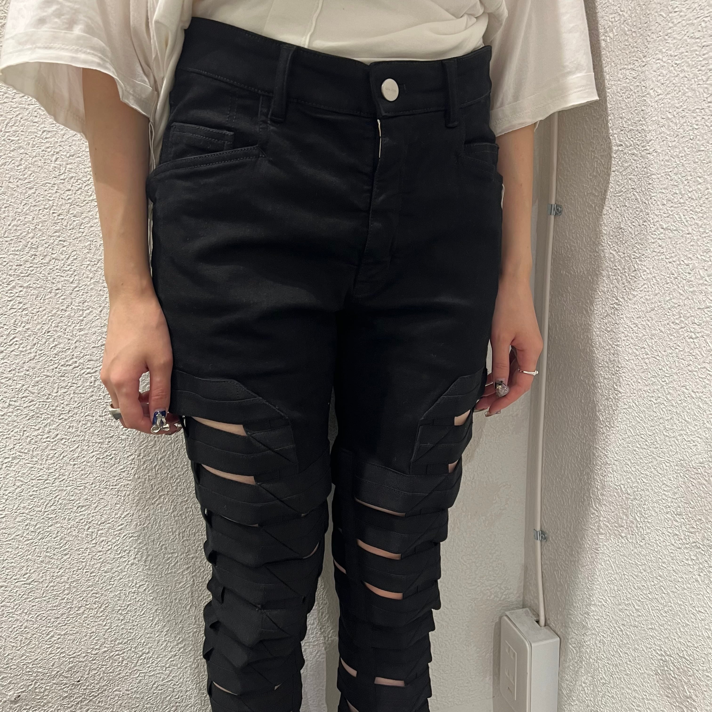 Rick Owens リックオウエンス RP01B4312-SB SPARTAN JEANS スキニーパンツ ジーンズ Tyrone Dylan  SIZE27【表参道t0】 | ブランド古着Brooch powered by BASE