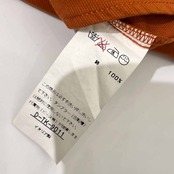 イタリア製 NARA CAMICIE ナラカミーチェ 長袖 ブラウス シャツ 1 /キャメル オレンジ
