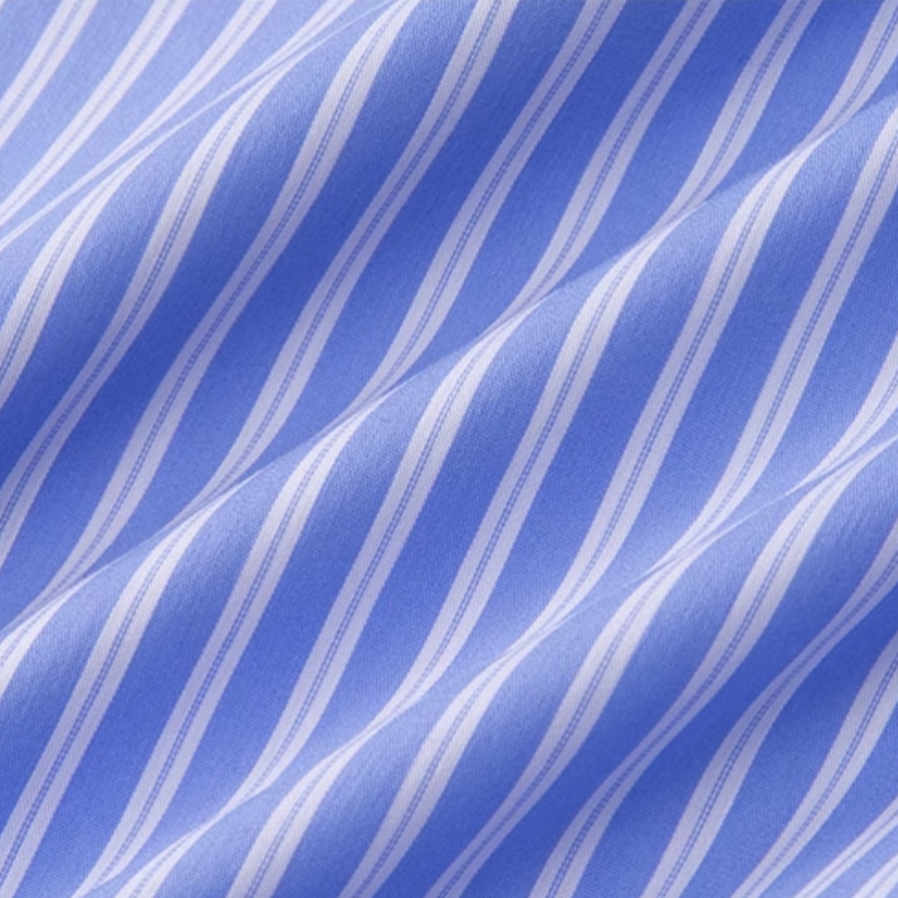 ポケットストライプショート半袖シャツ　0796