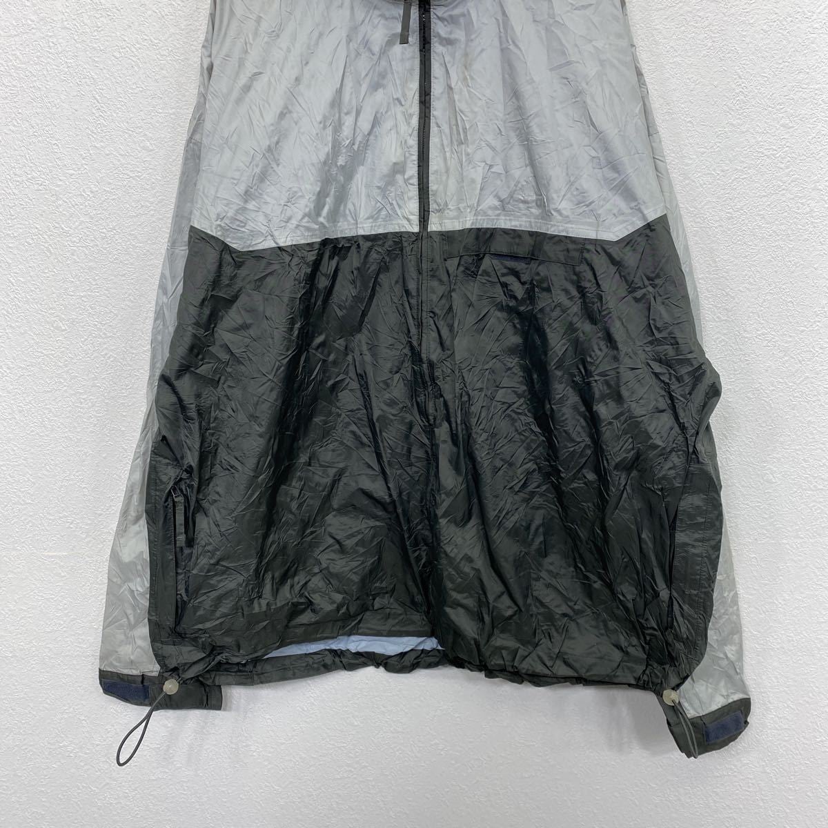 adidas ナイロンジャケット XL グレー アディダス ジップアップ