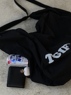 〈TGIF〉REFLECTIVE LOGO NYLON ROLLIN' SHOULDER BAG
