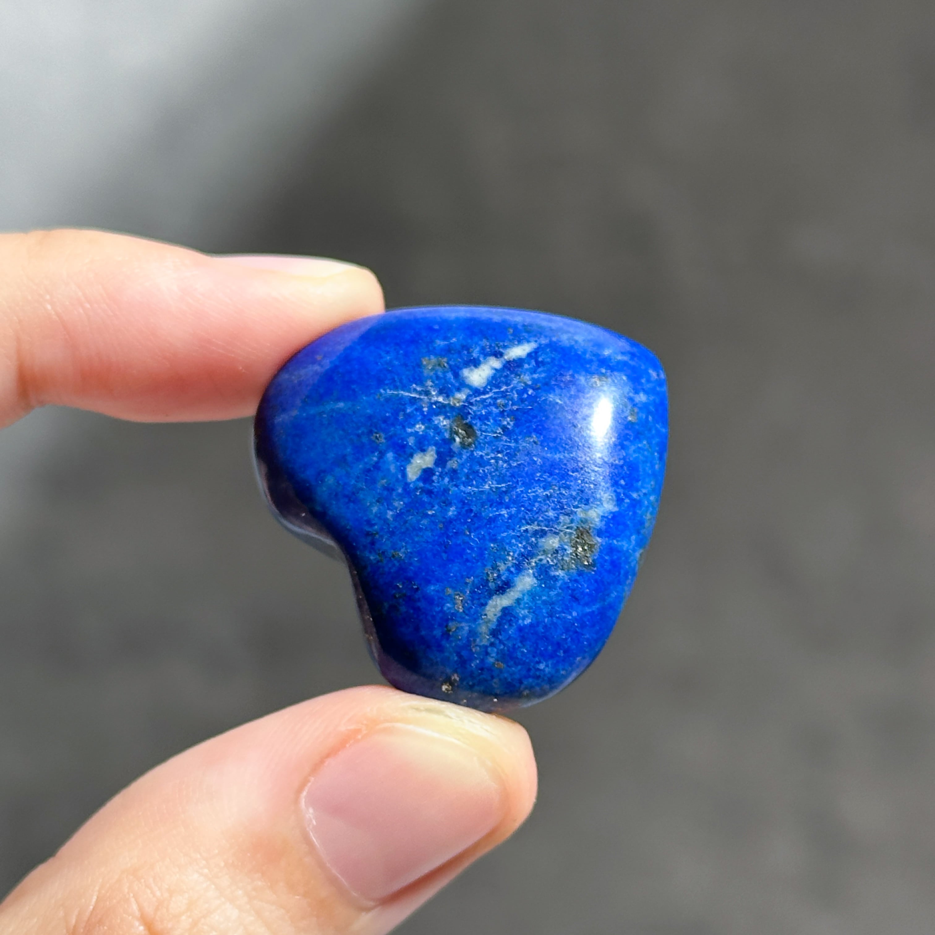 ラピスラズリ ハート型55♡ Lapis Lazuli ♡天然石・鉱物