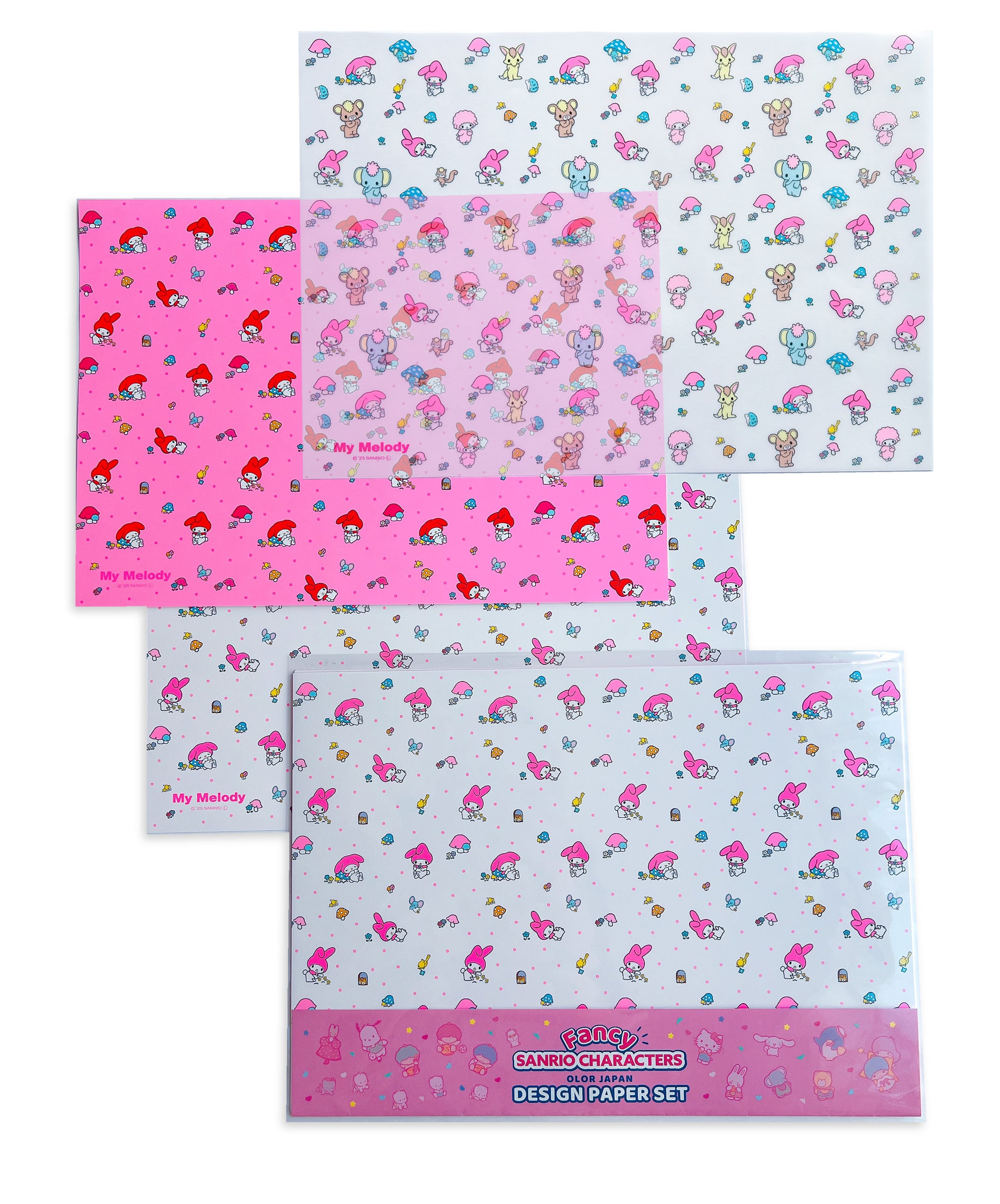 Sanrio Characters】 Design paper set /ZASHIKIBUTA/デザインペーパー