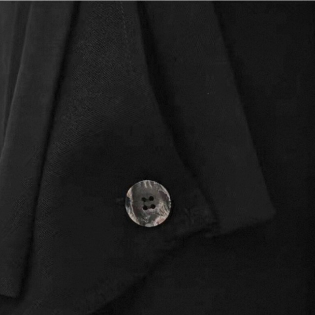 Layered drape wide pants C1445