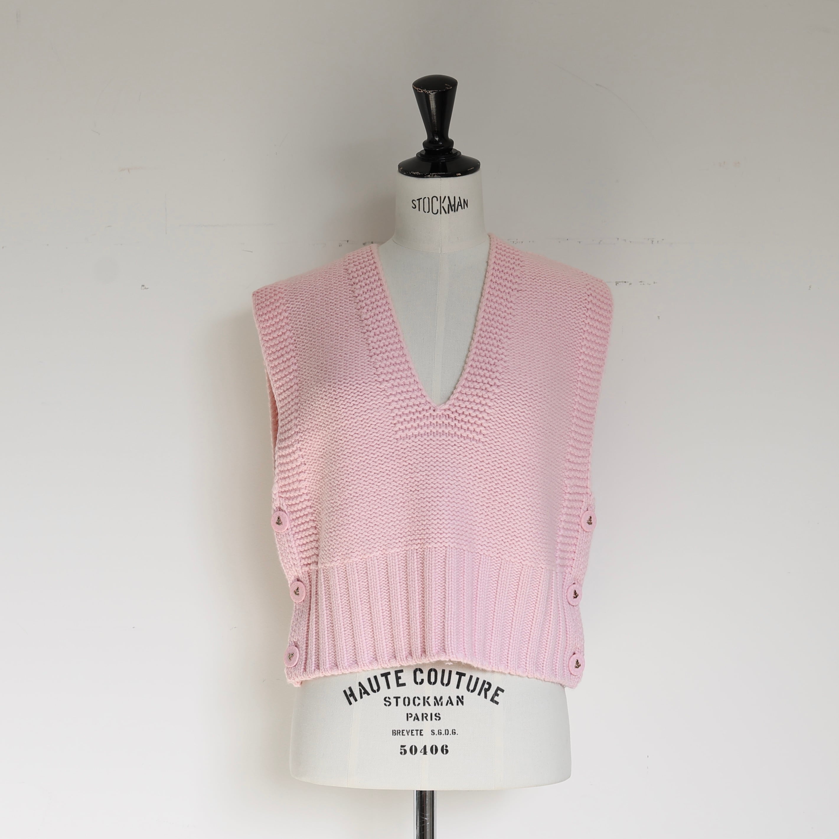 GPG-539 Marine Knit Vest | gypsohila