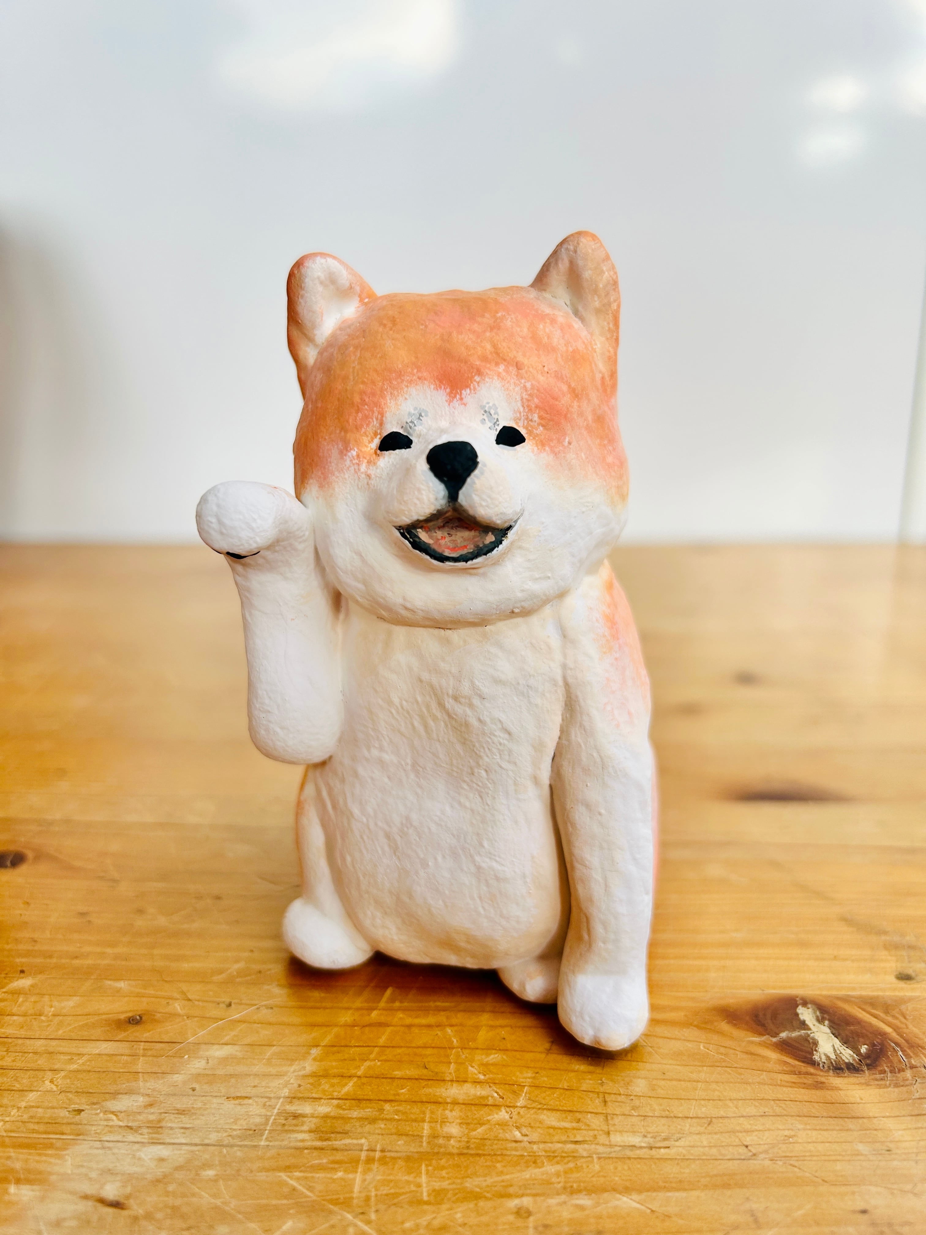まねきいぬ「笑福」秋田犬 | 四月研究所