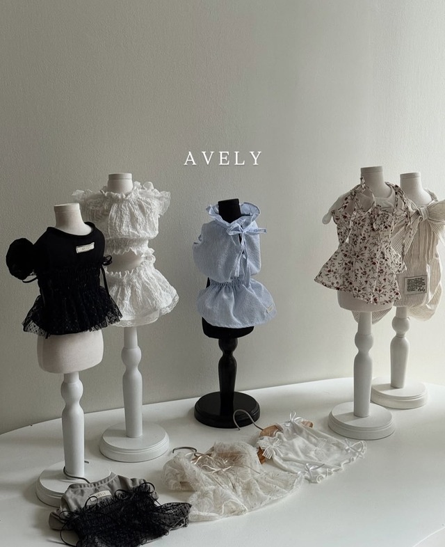 予約   【avely】 modal Sugarveil Top   (white)
