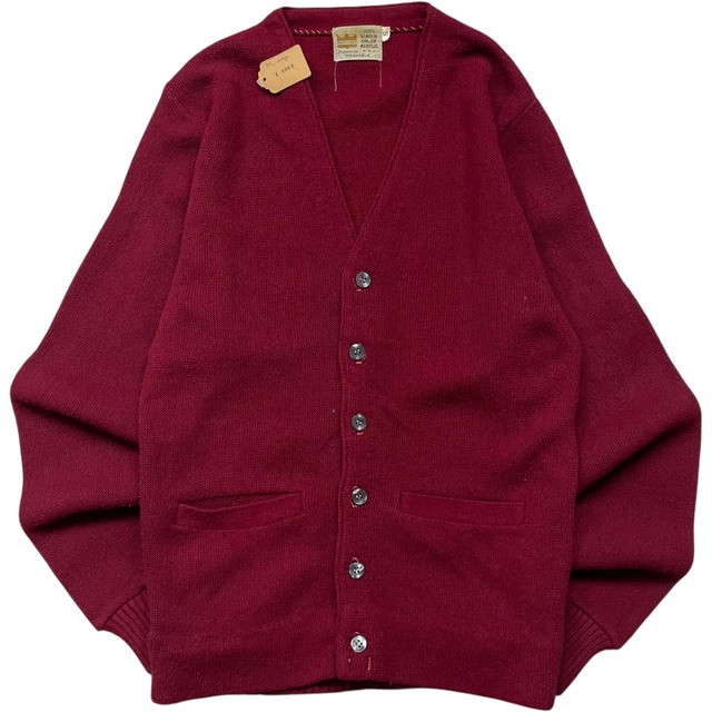 《S》GRANT CREST グラント クレスト セーターカーディガン 70年代 vintage no.5263