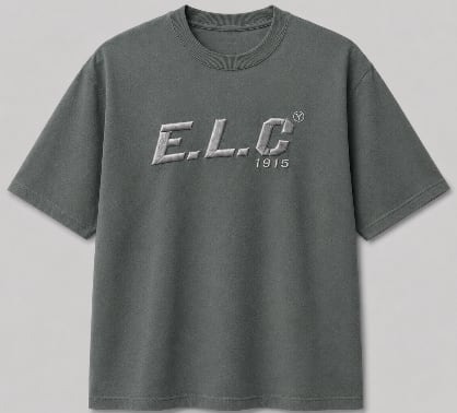 E.L.C 1915 LOGO TEE GREEN