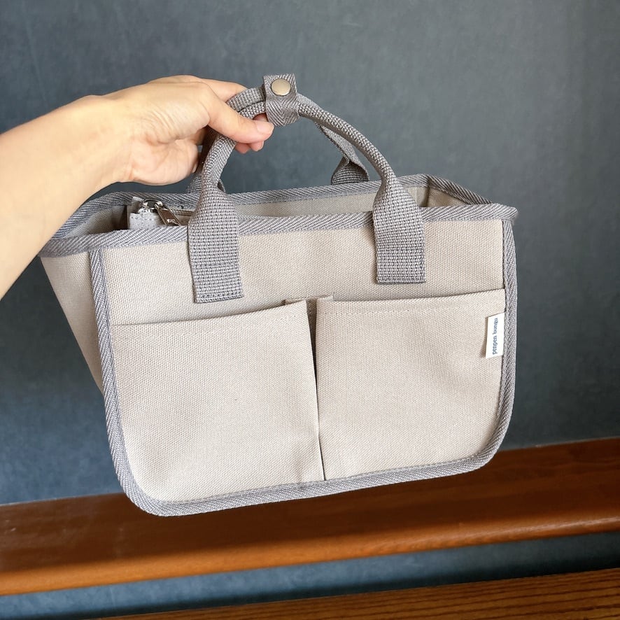 ちょうどいいバッグLife 【ロゴorイニシャル加工可】 倉敷製 8号帆布
