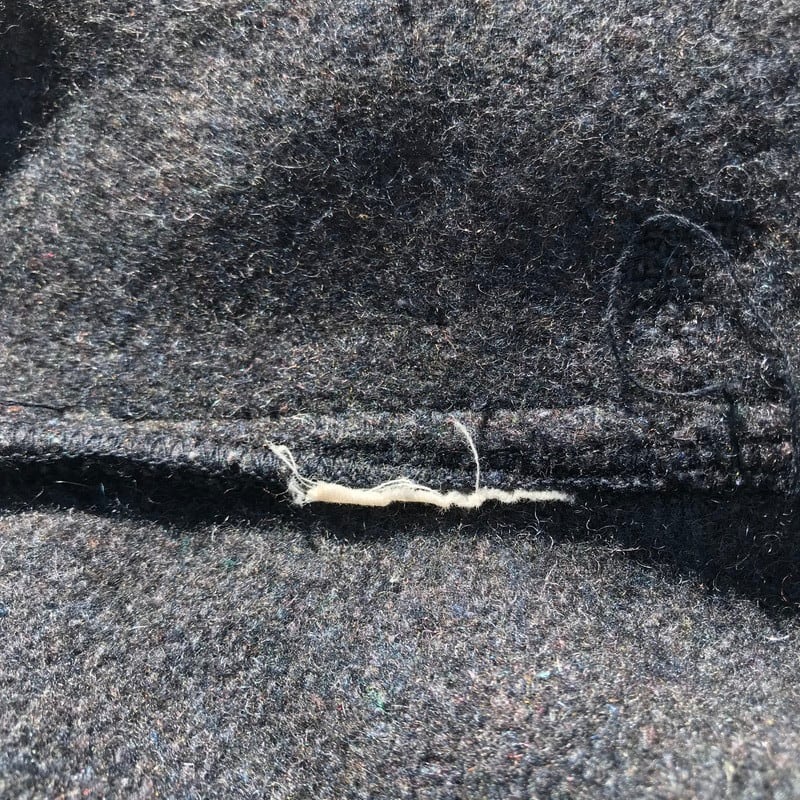 60's PRISONER WOOL COAT プリズナーウールコート グレー RCCM