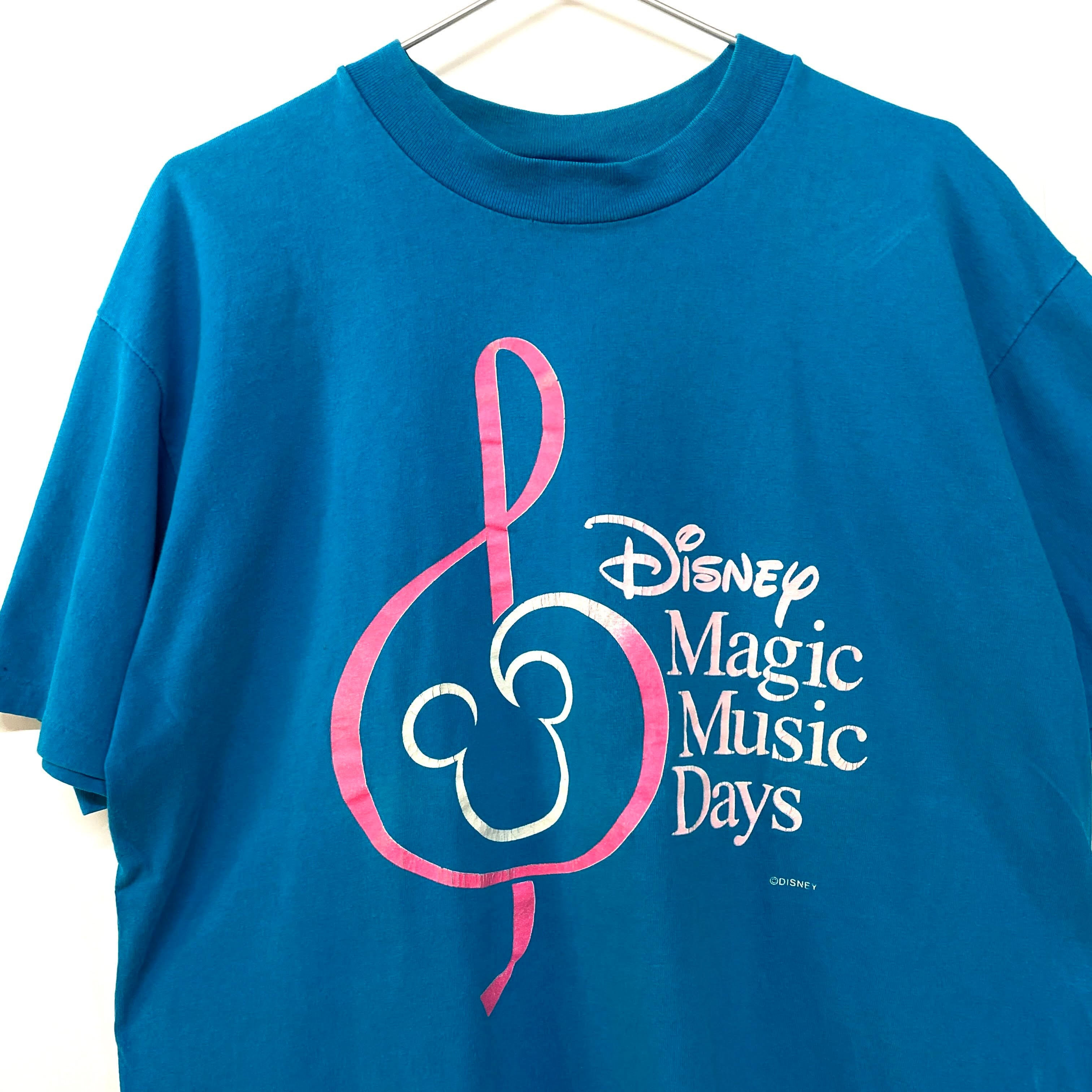 80年代 Disney ディズニー Magic Music Day プリントtシャツ キャラクターtシャツ メンズl レディース 古着 Tシャツ Ws22 30 Cave 古着屋 公式 古着通販サイト
