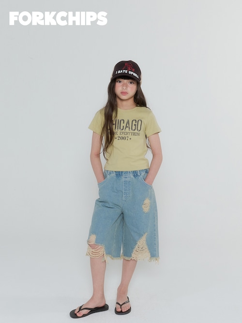 FORK CHIPS［取寄］chicago tee 26summer 시카고티셔츠
