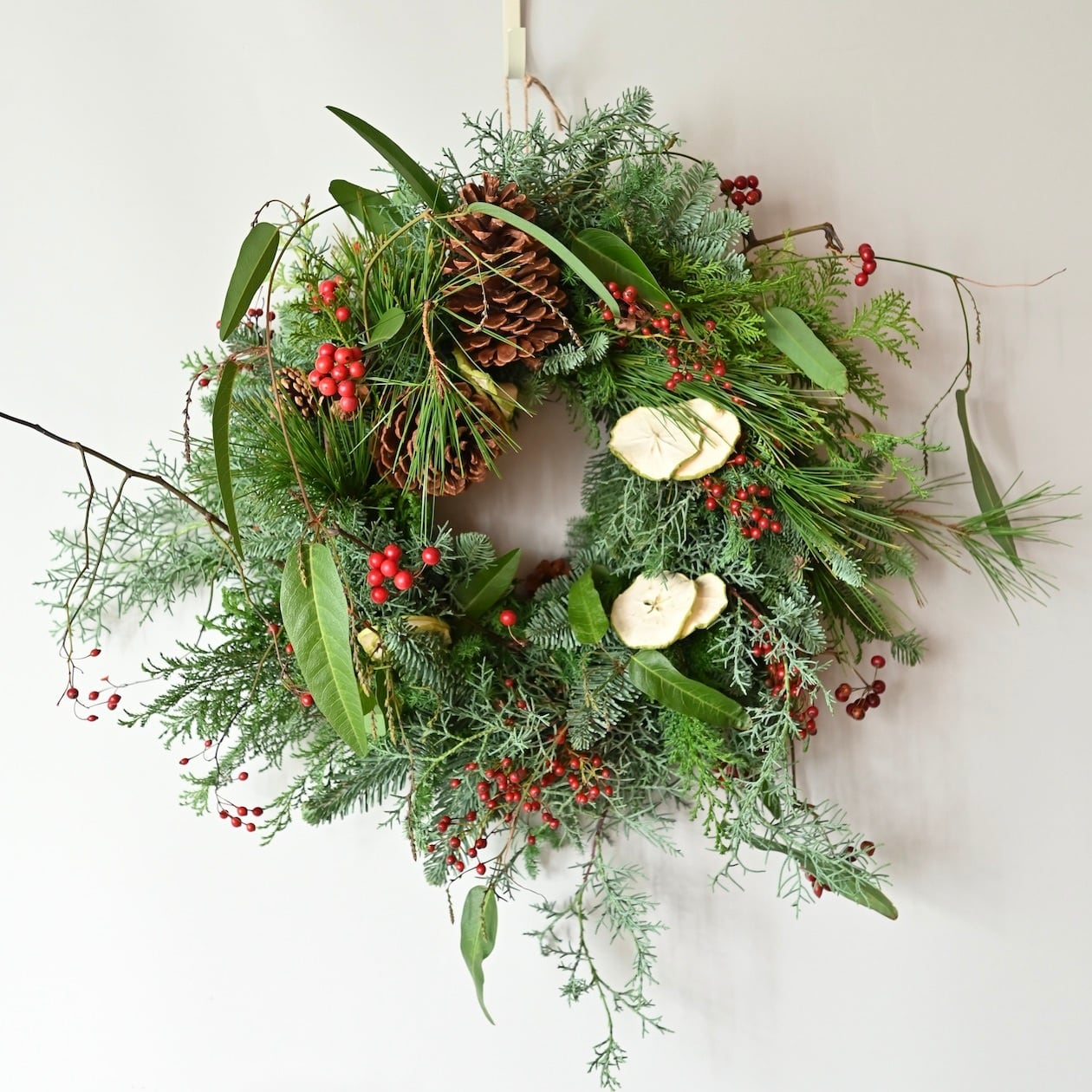 クリスマスリース ナチュラル