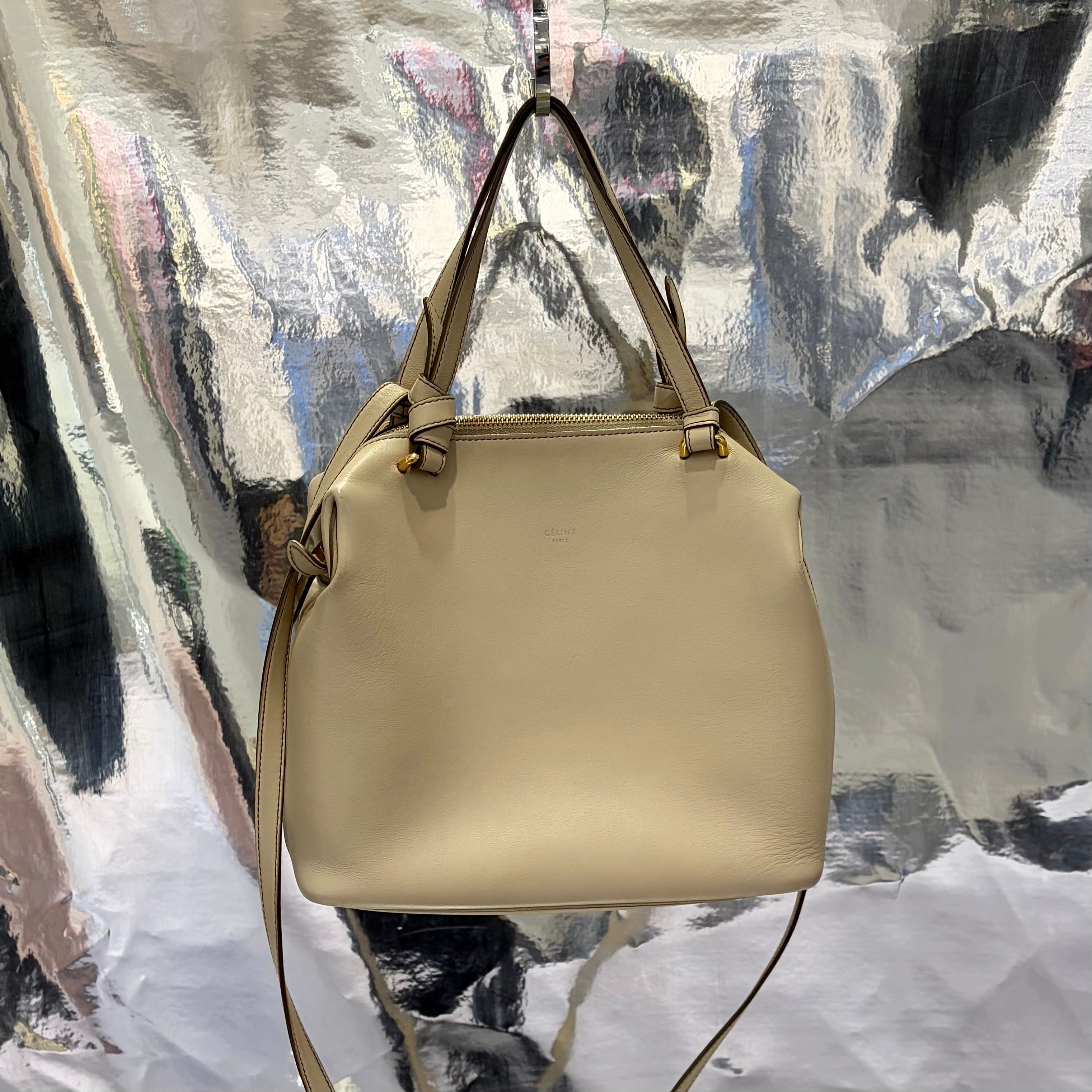 CELINE セリーヌ スモール ソフトキューブ 2way ハンドバッグ