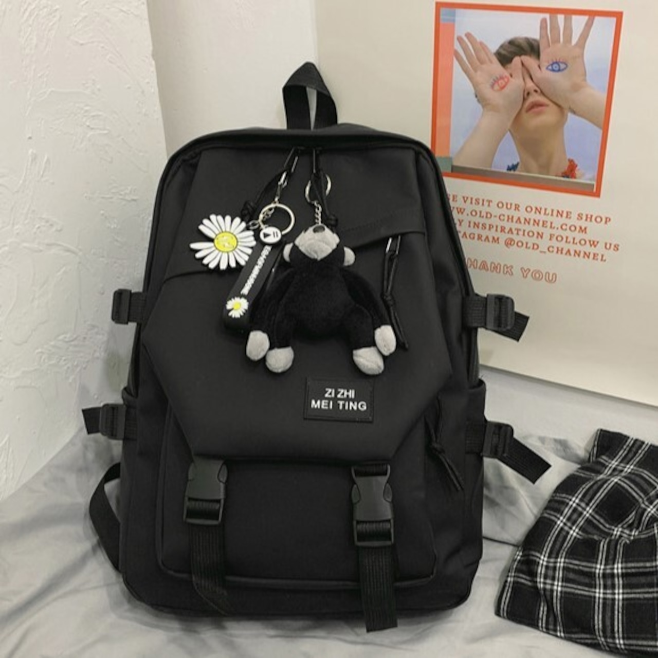 2size hexagon rucksack