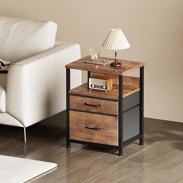 unico サイドチェスト アルベロ ナイトテーブル　サイドチェスト　2段　北欧 楽天市場】ナイトテーブル サイドテーブル ナイトチェスト