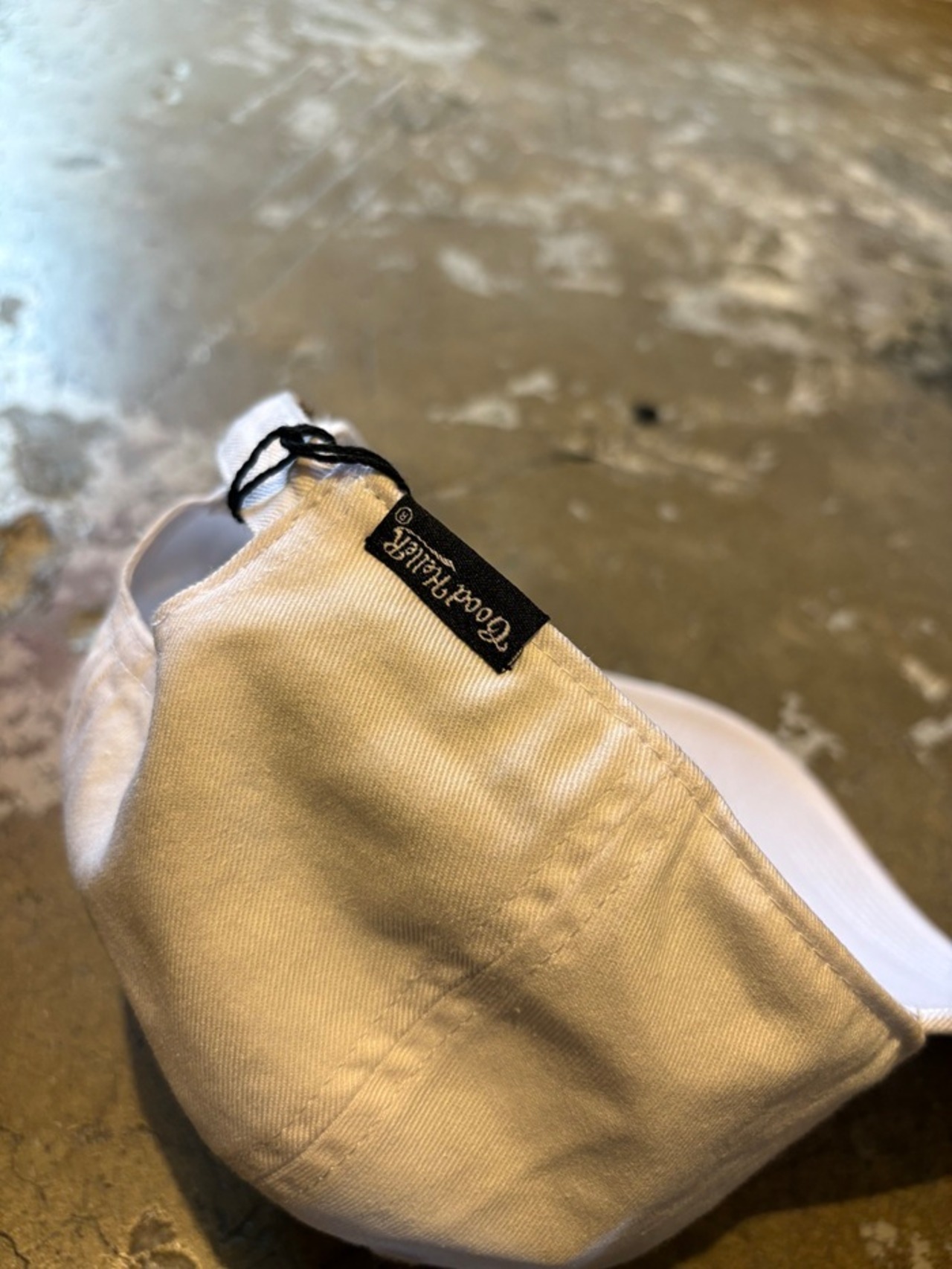GOOD HELLER / EMBROIDERY LOGO CAP / キャップ / ローキャップ / WHITE / GH-26SS012 - 4