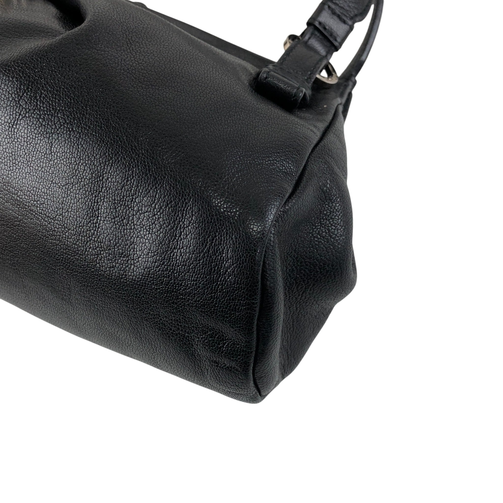 ロエベ　LOEWE ハンドバッグ　アナグラム　レザー　ブラック　黒　レディース LOEWE（ロエベ） バッグ レディース ブランド ハンドバッグ ショルダー