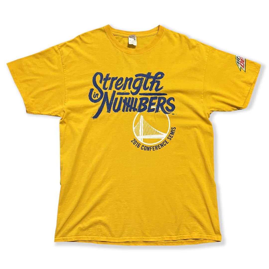 Golden State Warriors -2016 CONFERENCE SEMIS- Printed T-Shirt. JERZEES