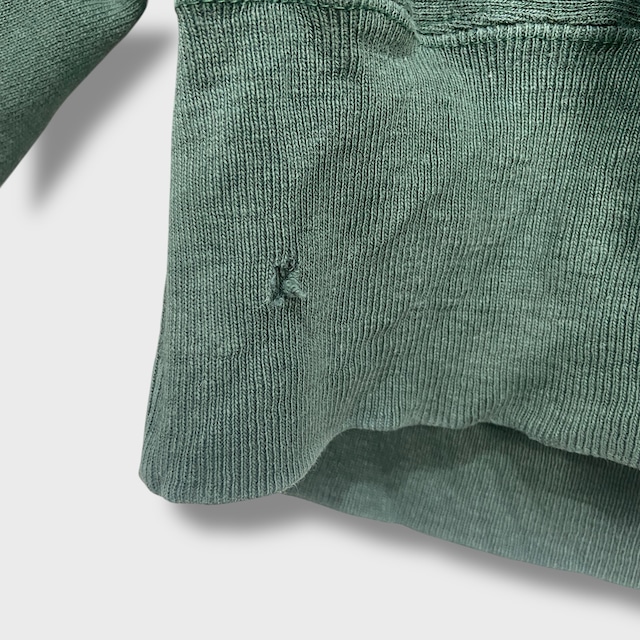 90s USA製　チャンピオン　リバースウィーブ　カレッジスウェット　緑　L