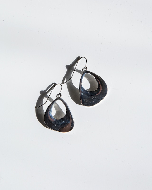 vintage silver drop earrings