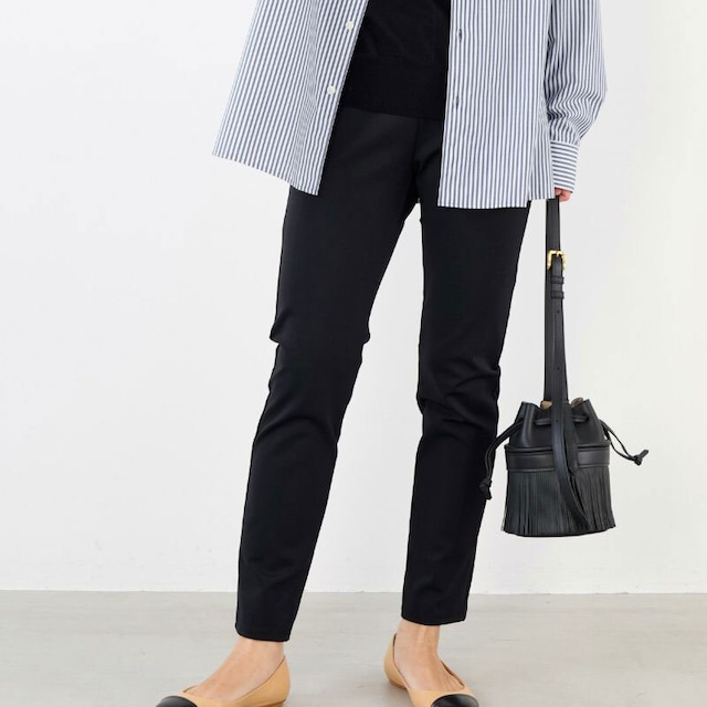 MICA&DEAL ラバージャージーレギンス 裏起毛