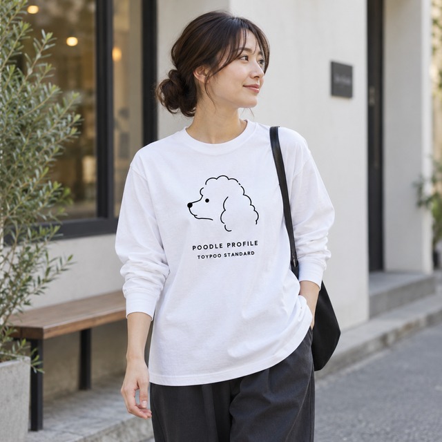 POODLE PROFILE|長袖Tシャツ