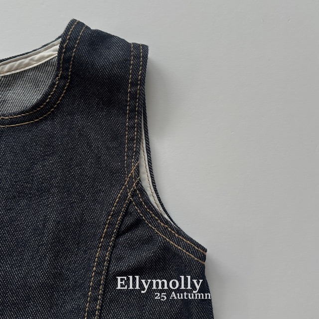 【 即納 】2025 秋新作ELLY MOLLY (エリ-モリ-)ツインフリルワンピース